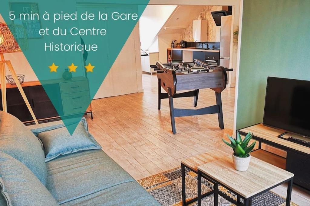 Le Convivial F - Tout Equipe - Centre-Ville Gare Montluçon المظهر الخارجي الصورة